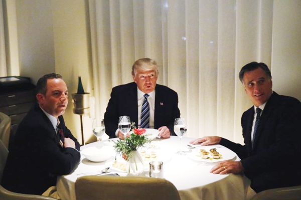 Mitt Romney, potential US secretary of state, hails Trump