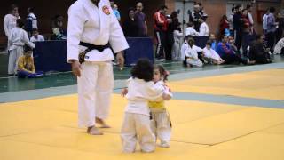 Little girls judo fight Little Kids Judo Funny