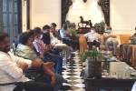Tollywood, Chiranjeevi updates, chiranjeevi chairs a crucial meeting at his home, Tollywood updates Tollywood, Chiranjeevi updates, chiranjeevi chairs a crucial meeting at his home, Tollywood updates