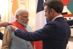 Narendra Modi new updates, Narendra Modi France honour, narendra modi awarded france s highest honour, Modi in france