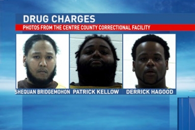 Three Arrested on Drug Charges by Centre County Drug Task Force